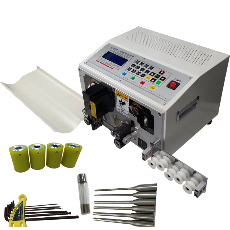 Máy cắt tuốt dây điện 2 line HS-BX01
