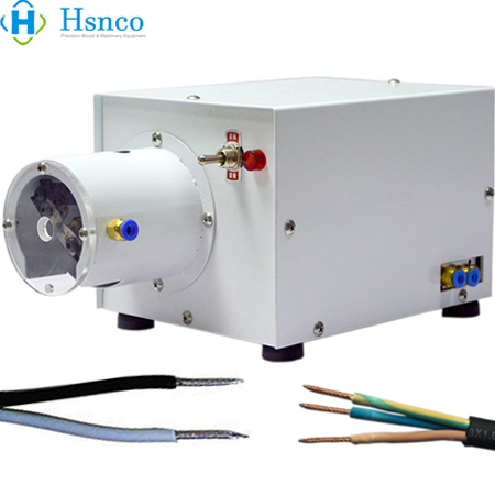 Máy tuốt và xoắn dây cáp khí nén