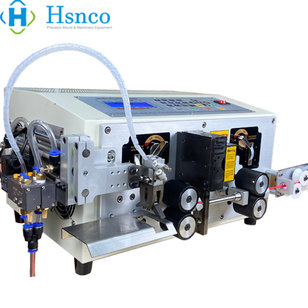 Máy cắt và tuốt dây điện đơn lõi và đa lõi tự động HS-BX06