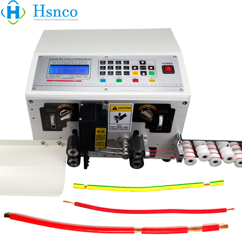 Máy Cắt Tuốt Dây Điện Tự Động HS-BX01 2 Lines 2.5mm²